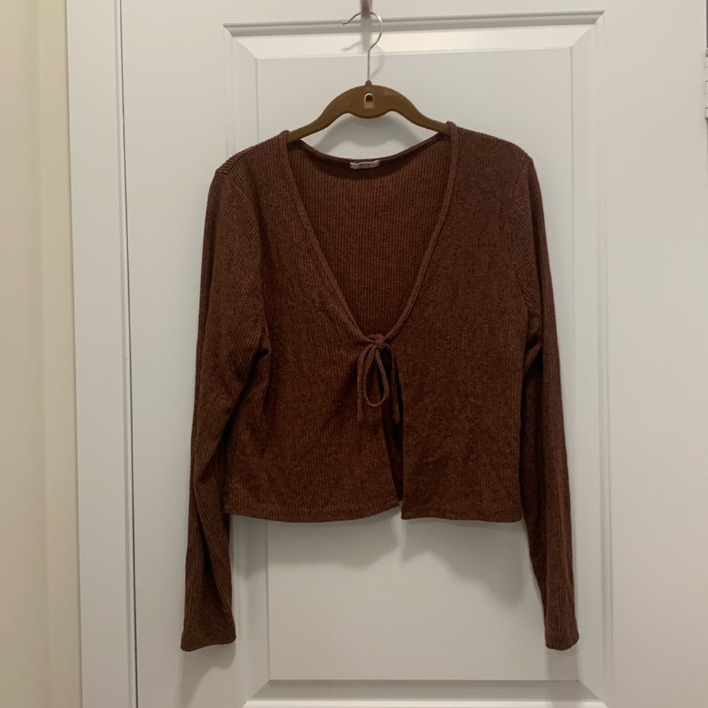 New Ardene XL crop cardigan